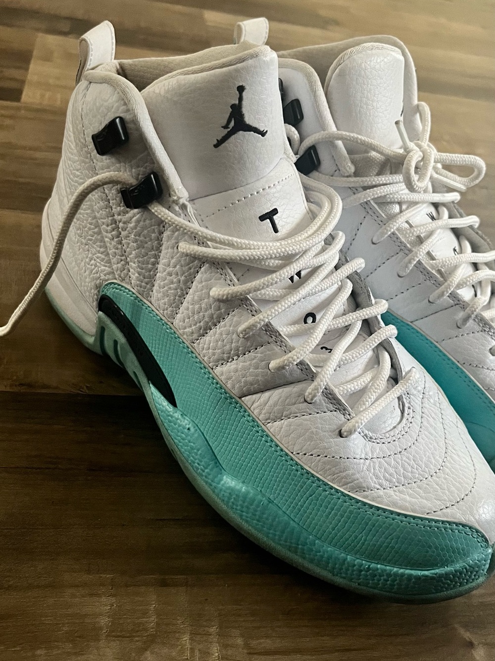 Jordan 12’s White and Teal